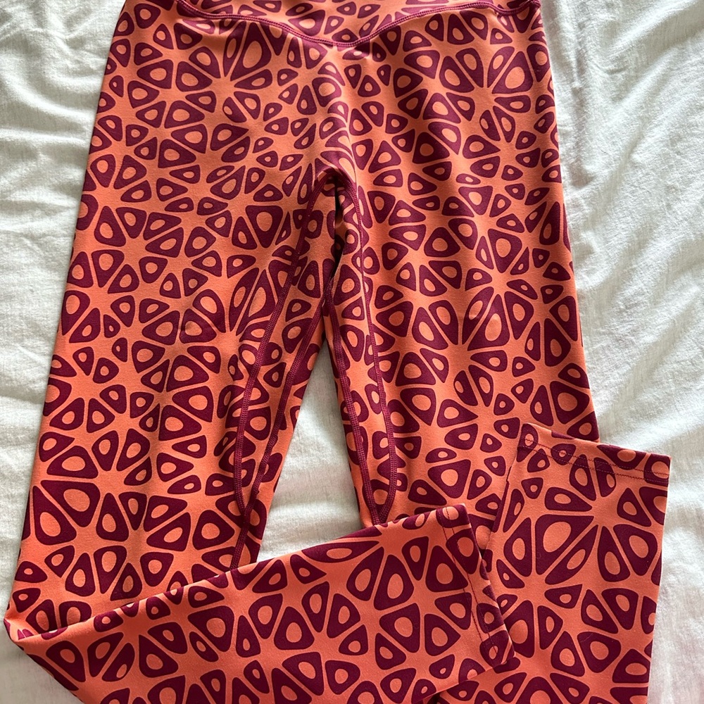 Balance Athletica Vibrant Patterned Leggings - Or… - image 1